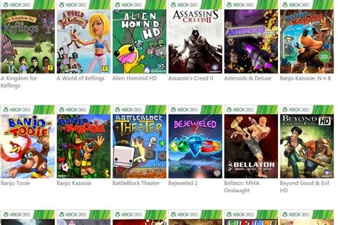 Xbox One list of Xbox 360 backwards compatibility games revealed ...