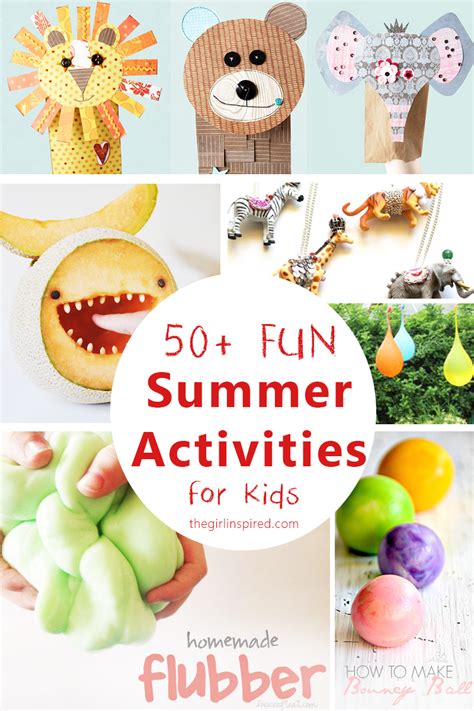 50+ Super Fun Summer Activities for Kids - girl. Inspired.