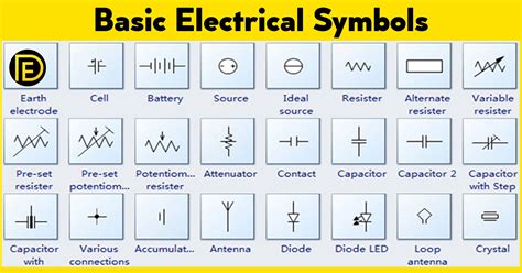 Basic Electrical Symbols - Daily Engineering