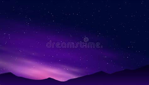 Starry Night Sky Wallpaper Perfect Combination of Science and Art Stock ...