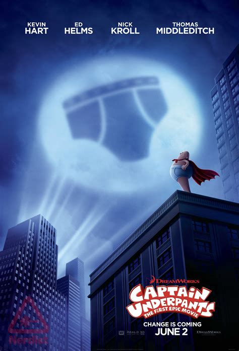 Captain Underpants Debuts His Own Bat-Signal in New Poster | Inverse