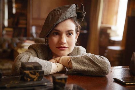 Lily James In The Guernsey Literary and Potato Peel Pie Society Wallpaper, HD Movies 4K ...