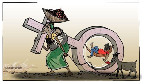 » gender inequality Africa Cartoons