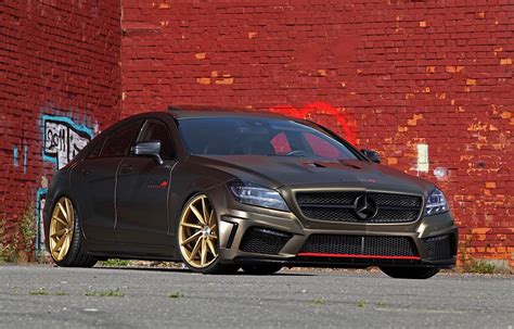 Stanced Mercedes-Benz CLS by Fostla is a Bit Too Much - autoevolution