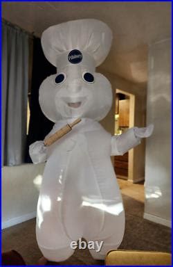 PILLSBURY DOUGHBOY Inflatable Costume, Jumpsuit & Built-In Fan(ADULT STANDARD) | Halloween Hot ...