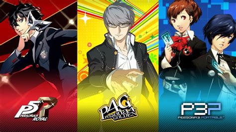 Persona 3 Portable, Persona 4 Golden, And Persona 5 Royal Are Coming To ...