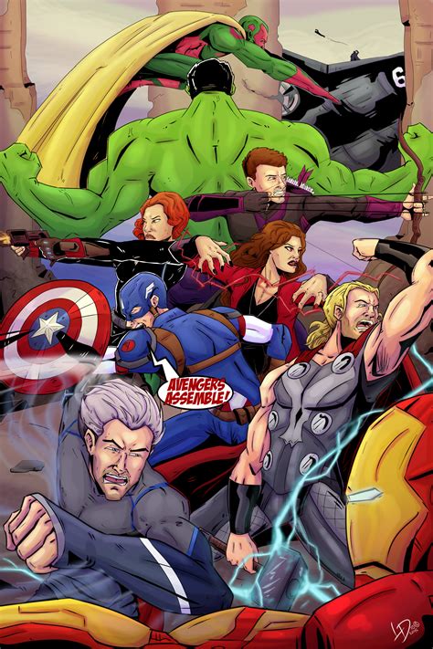 Avengers Assemble by LucasDimension on Newgrounds