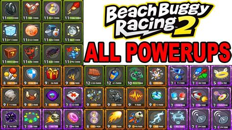 Beach Buggy Racing 2 All Max Level Power Ups | Racing Gameplay - YouTube