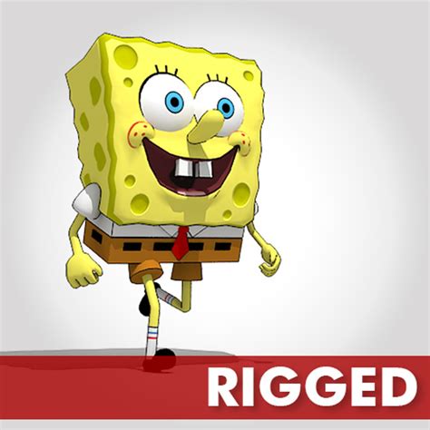 3d Model Of Spongebob Sponge Bob