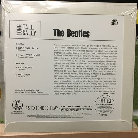 The Beatles – Long Tall Sally (EP) – Vinyl Distractions