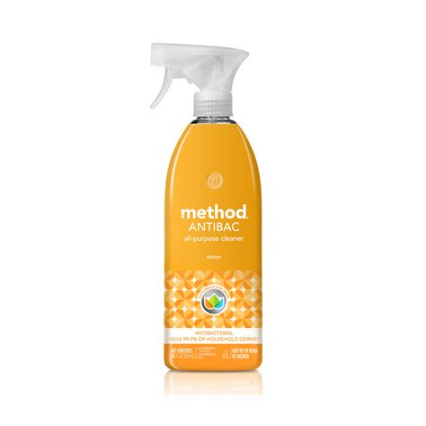 Method Antibacterial All-Purpose Cleaner, Citron, 28 Ounce - Walmart.com