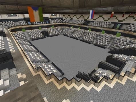 Stadium I’m building! : r/Minecraft