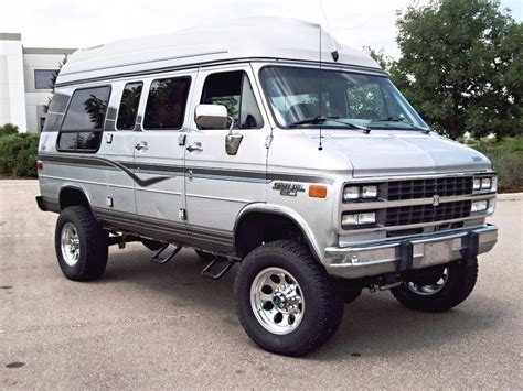 Chevy Conversion Van 90S : 1993 Chevrolet G20 Conversion Van Bright ...