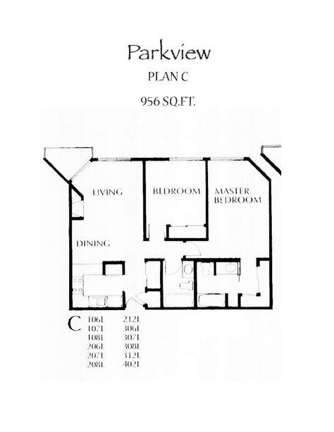 Parkview Floor Plan - floorplans.click