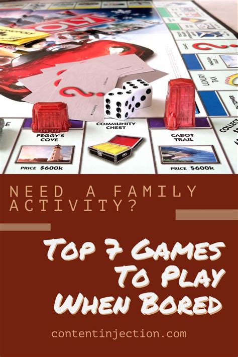 The Best Games For Boredom - 7 Options To Consider | Games to play, Fun activities to do, Games