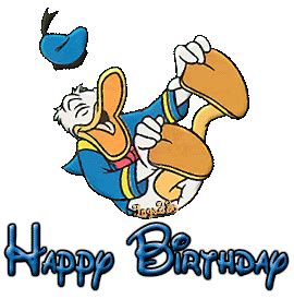 Birthday Donald Duck