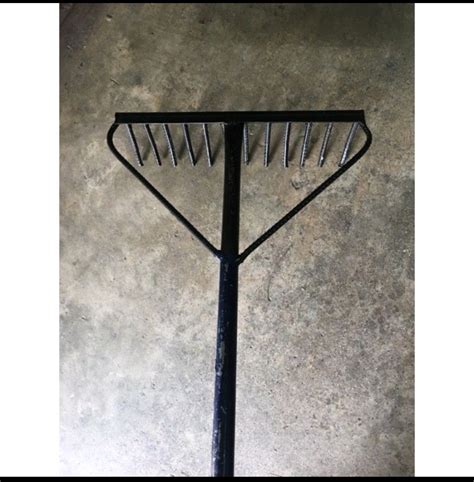 cavite kalaykay /rake with handle metal heavy duty | Lazada PH