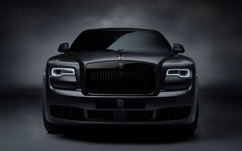 Rolls Royce Ghost Black Badge 2019 Front 4k - Free 4k Wallpapers - 40. ...