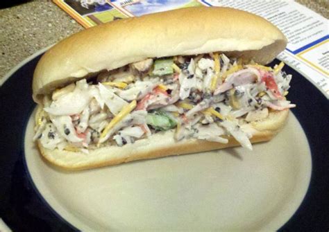 Crab salad sandwich Recipe by Meljackson1986 - Cookpad