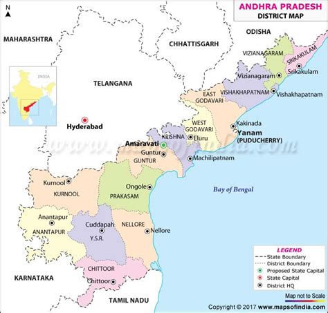 District Map Of Andhra Pradesh – Verjaardag Vrouw 2020