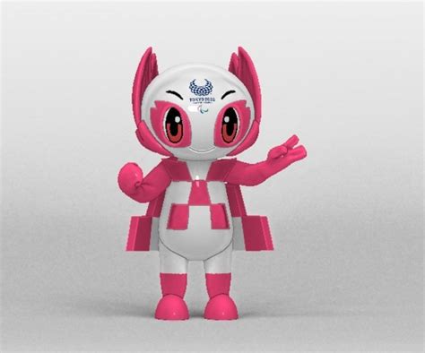 Miraitowa and Someity Olympics mascots 2021 3D model 3D printable | CGTrader