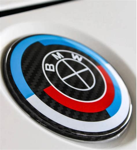 BMW 50th Anniversary Carbon Fiber Emblem Roundel - Etsy