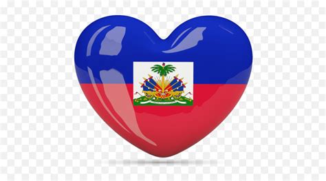 Haitian Flag Transparent Png Clipart - Haiti Heart Flag Emoji,Haitian ...