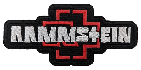 Rammstein Patches, Iron On Embroidery Patches, Rammstein Logo Patch | eBay