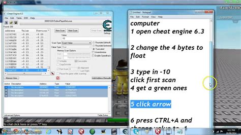 how to super jump with cheat engine 6.3 - YouTube