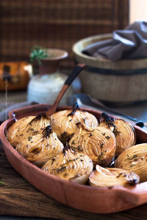 Roasted Onions with Balsamic and Thyme