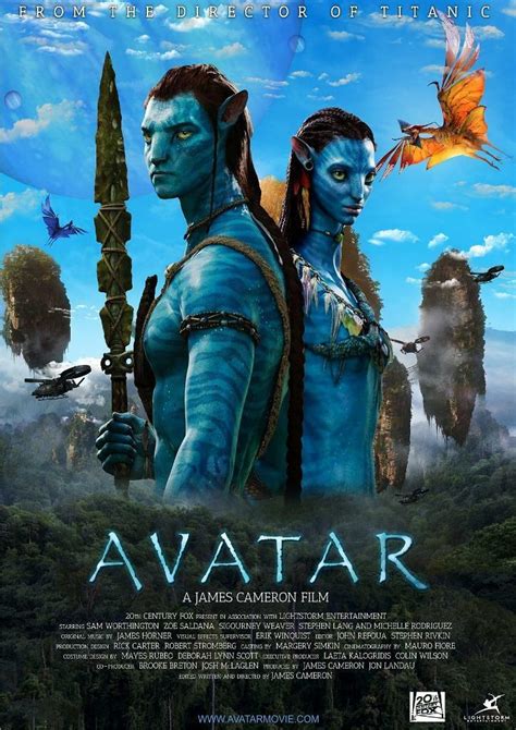 Avatar 2009 Movie Poster A5 A4 A3 A2 A1 | eBay