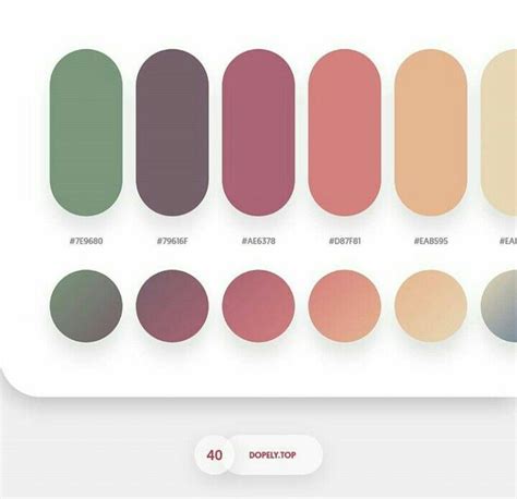 color idea inspiration scheme palette muted tones art artist design | Flat color palette, Muted ...