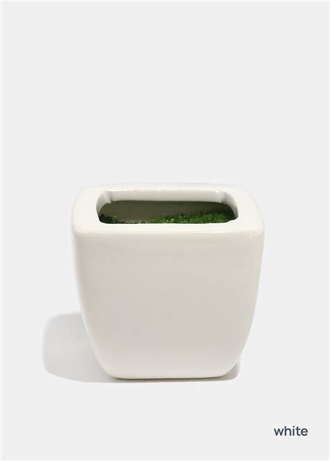 Official Key Items Ceramic Square Pots – Shop Miss A