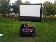 Outdoor Movie Screen Rental in Arizona Inflatable Movie Screen Rental