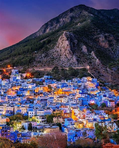 Città blu Marocco chefchaouen