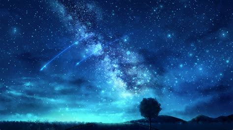Night Sky Nebula Wallpaper