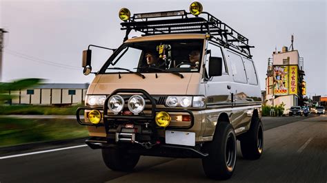 Mitsubishi Delica Turbo Diesel 4x4 Might Be the Best JDM Overland Van