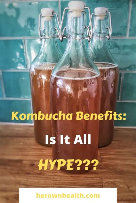 Kombucha Benefits: Is It All Hype??? – Her Own Health