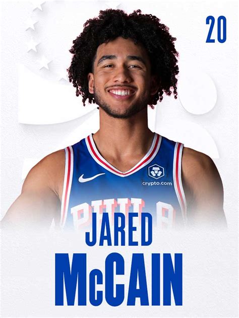 Jared McCain Player Profile, Stats & Bio | 76ers Guard