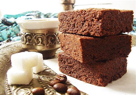 Turkish Coffee Brownies | 2pots2cook