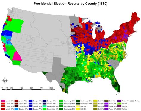 Election Of 1860 Results