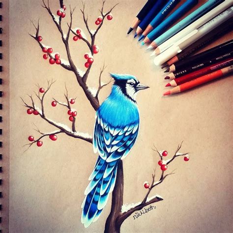 Bird Drawings, Pencil Art Drawings, Art Drawings Sketches, Animal ...