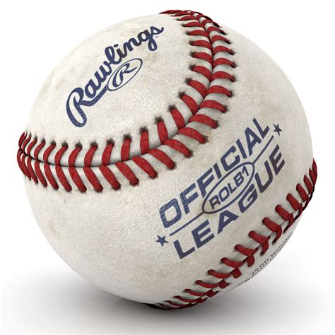 modeled baseball 3d c4d