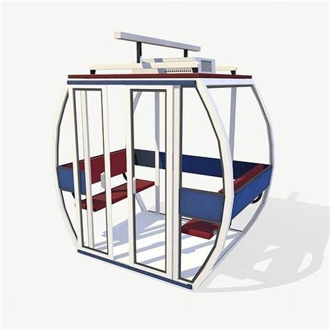 3D model Ferris Wheel Cart VR / AR / low-poly | CGTrader