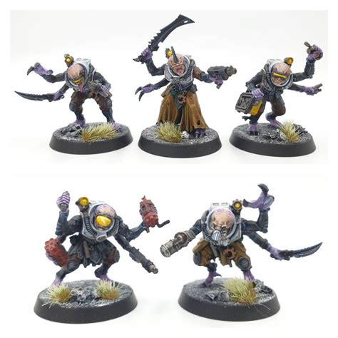 Genestealer Cult Acolyte Hybrids Custom Painted Miniature Models ...