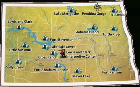 South Dakota State Parks Map - Printable Map