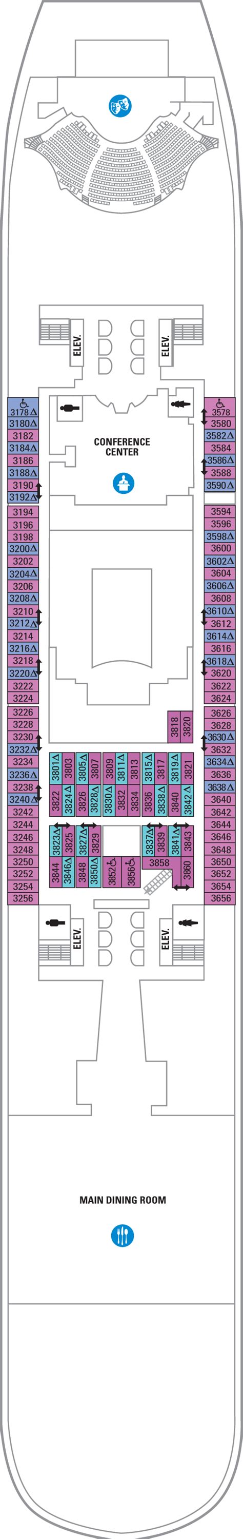 Symphony Of The Seas Deck Map - Printable Maps Online