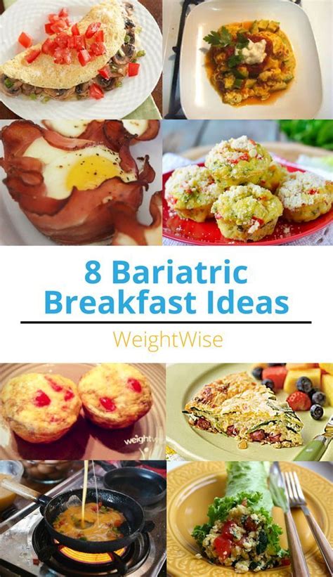 8 Bariatric Breakfast Ideas | WeightWise | Bariatric eating, Bariatric friendly recipes ...