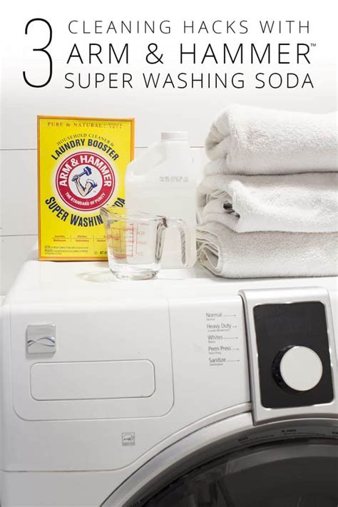 3 Cleaning Hacks with ARM & HAMMER™ Super Washing Soda