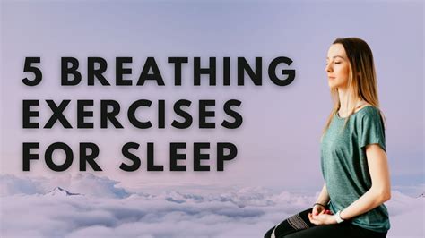 5 Breathing Exercises For Better Sleep | How To Deep Breathe For Relaxation - YouTube